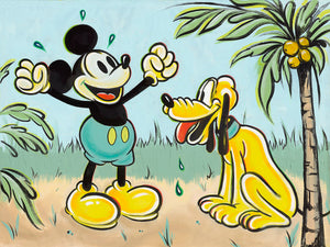 "Pals in Paradise" by Dom Corona | Signed and Numbered Edition