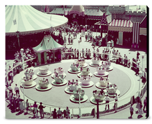 Load image into Gallery viewer, "Disneyland Mad Tea Party Color" from Disney Photo Archives