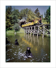 Load image into Gallery viewer, "Mine Train Through Nature's Wonderland Bears" from Disney Photo Archives