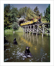 Load image into Gallery viewer, "Mine Train Through Nature's Wonderland Bears" from Disney Photo Archives
