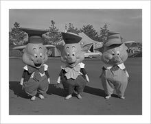 Load image into Gallery viewer, "Three Little Pigs" from Disney Photo Archives