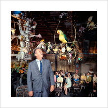 Load image into Gallery viewer, "Walt Disney in Walt Disney's Enchanted Tiki Room" from Disney Photo Archives