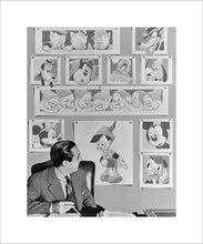 Load image into Gallery viewer, &quot;Walt &amp; Animated Characters&quot; from Disney Photo Archives