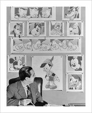 Load image into Gallery viewer, "Walt & Animated Characters" from Disney Photo Archives