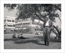 Load image into Gallery viewer, "Walt & Animation Building" from Disney Photo Archives