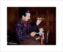 Load image into Gallery viewer, "Walt & Pinocchio Puppet" from Disney Photo Archives