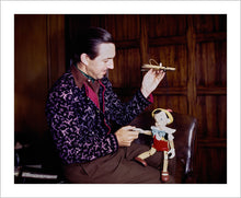 Load image into Gallery viewer, "Walt & Pinocchio Puppet" from Disney Photo Archives