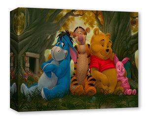 "Pooh and His Pals" by Jared Franco