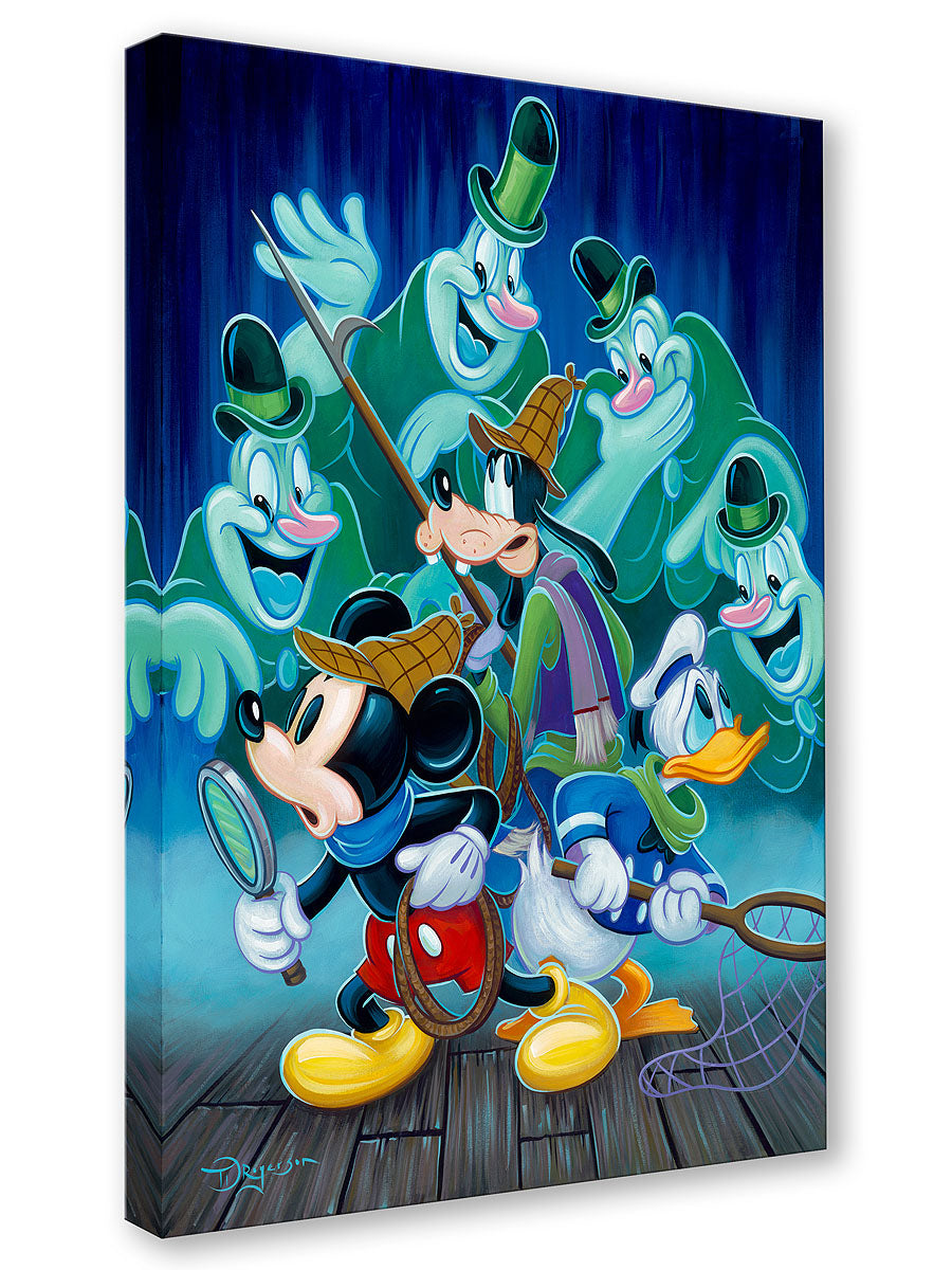 DISNEY Fine Art ティムロジャーソン作 ミッキー 白雪 ピノキオ Ghost Chasers