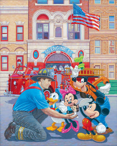 "Engine 55" by Manuel Hernandez | Signed and Numbered Edition