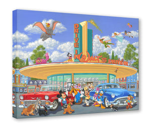 "Walt’s Drive-In" by Manuel Hernandez | Signed and Numbered Edition
