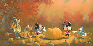 "Picking the Perfect Pumpkin" by Rob Kaz | Signed and Numbered Edition