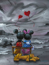 Load image into Gallery viewer, "Mickey and Minnie Forever Love" by Jim Warren