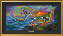 Load image into Gallery viewer, &quot;Mickey and the Boys at Rainbow Falls&quot; by Jim Warren