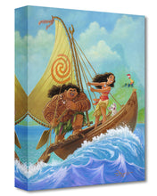 Load image into Gallery viewer, "Moana Knows the Way" by Tim Rogerson