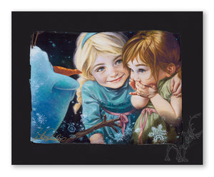 "Never Let it Go" by Heather Edwards |Signed and Numbered Chiarograph Edition