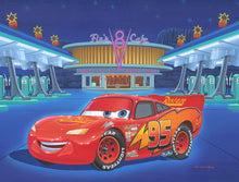 Load image into Gallery viewer, "Pit Stop at Flo's" by Manuel Hernandez