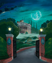 Load image into Gallery viewer, "Welcome to the Haunted Mansion" by Michael Provenza |Signed and Numbered Edition