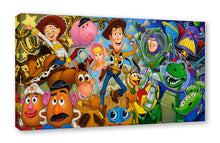 Load image into Gallery viewer, "Cast of Toys" by Tim Rogerson | Signed and Numbered Edition