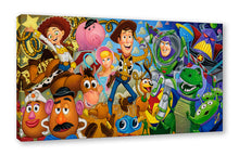 Load image into Gallery viewer, "Cast of Toys (Deluxe)" by Tim Rogerson | Signed and Numbered Edition