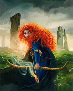 "Brave Merida (Petite)" by Jim Salvati | Signed and Numbered Edition