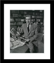Load image into Gallery viewer, "Walt & Old Mill Art" from Disney Photo Archives