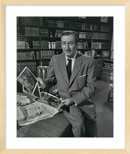 Load image into Gallery viewer, "Walt & Old Mill Art" from Disney Photo Archives