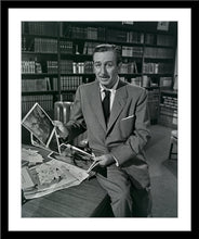 Load image into Gallery viewer, "Walt & Old Mill Art" from Disney Photo Archives