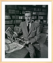Load image into Gallery viewer, "Walt & Old Mill Art" from Disney Photo Archives