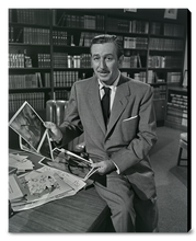 Load image into Gallery viewer, "Walt & Old Mill Art" from Disney Photo Archives