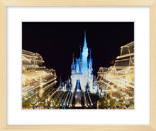 Load image into Gallery viewer, &quot;Walt Disney World, Cinderella Castle and Main Street Lights&quot; from Disney Photo Archives