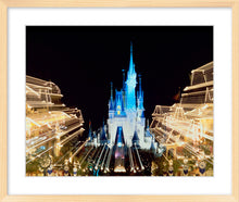 Load image into Gallery viewer, &quot;Walt Disney World, Cinderella Castle and Main Street Lights&quot; from Disney Photo Archives