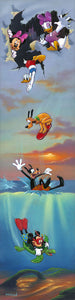 "Mickey and Pals Big Day Off" by Jim Warren | Signed and Numbered Edition