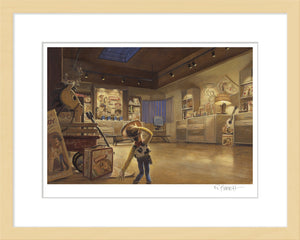 "Woody in Al's Display Room" by Randy Berrett