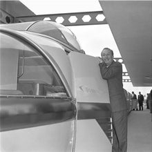 Load image into Gallery viewer, "Walt & the Monorail" from Disney Photo Archives