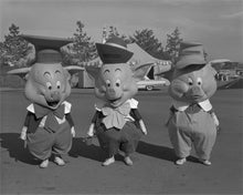 Load image into Gallery viewer, "Three Little Pigs" from Disney Photo Archives