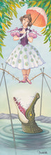 Load image into Gallery viewer, &quot;Stretching Portrait: The Tightrope Walker&quot; by Michelle St.Laurent