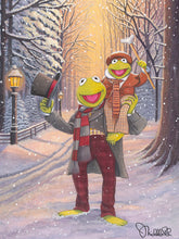 Load image into Gallery viewer, "Kermit and Tiny Tim" by Michelle St.Laurent | Signed and Numbered Edition