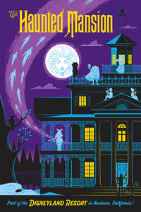 "Disneyland's Haunted Mansion" by Eric Tan | Signed and Numbered Edition