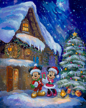 Load image into Gallery viewer, "Winter Wishes at The Cottage" by Elena Penkova