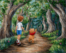 Load image into Gallery viewer, &quot;Wooded Path&quot; by Jennifer Lanna | Signed and Numbered Edition