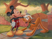 Load image into Gallery viewer, "Ready for a Walk, Pal?" by Angel Alvarez | Signed and Numbered Edition