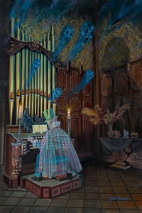 "The Organist" by James Crouch | Signed and Numbered Edition