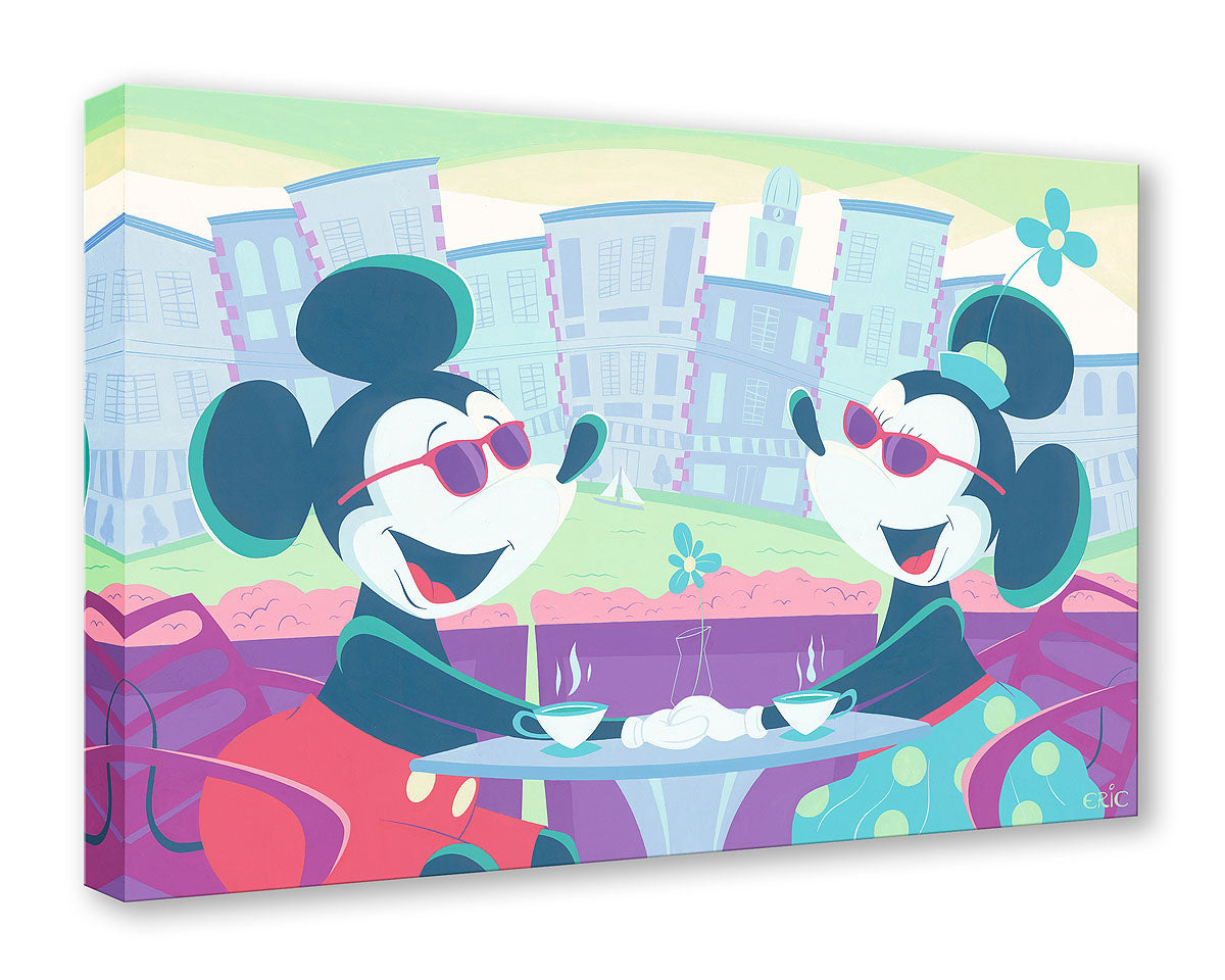 DISNEY Fine Art ６up MIckey ミッキーマウス 6 Up Mickey - Disney Silver Series By Trevor Carlton