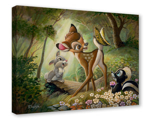 "Bambi's First Butterfly" by Bob Doucette | Signed and Numbered Edition