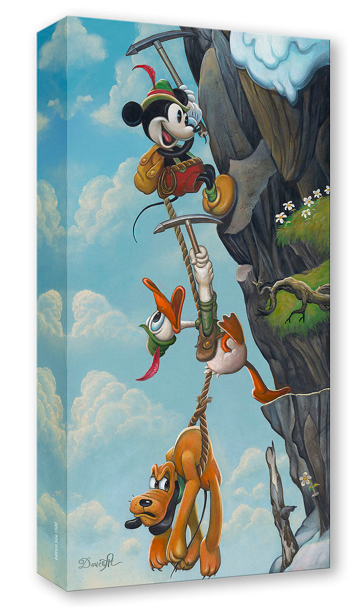 ※モナステMICHAEL & MICKEY 【アート作品】 Mickey's Alpine Adventure