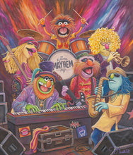 Load image into Gallery viewer, "Electric Mayhem Unleashed" by Michelle St.Laurent | Premiere Treasure on Canvas