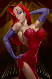 "Jessica Rabbit" by Jared Franco | Signed and Numbered Edition