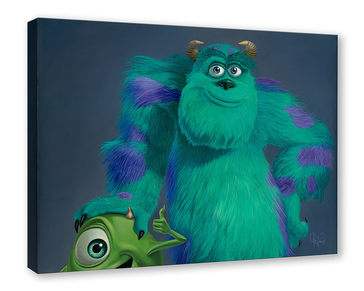 sully painting monsters inc 