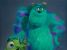 Load image into Gallery viewer, &quot;Mike and Sully&quot; by Jared Franco | Signed and Numbered Edition